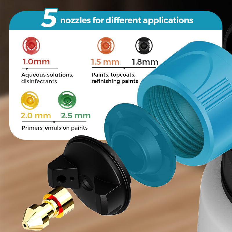 💥Limited time 80% off🔥 Wireless electric paint sprayer
