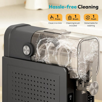 Slushie Machine for Home – Frozen Drink Maker with 6 Presets, No Ice Needed, 360° Mixing, One-Touch Self-Cleaning, Smoothie & Iced Drink Machine for Margaritas, Frappés, Cocktails & More