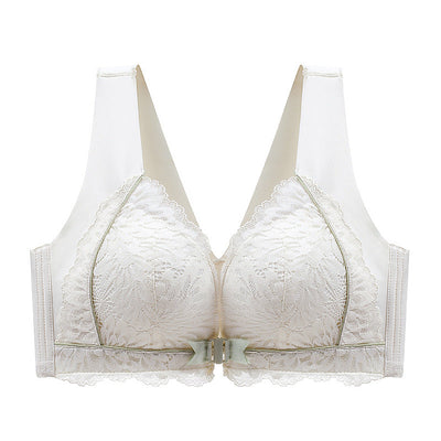 🔥HOT SALE🔥 Front-Clasp Lace Bra with Lift and Anti-Sagging Design