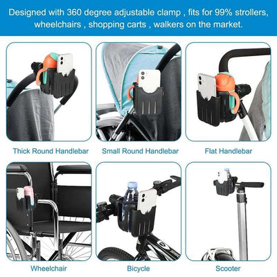 2-in-1 Universal Cup Phone Drinks Holder