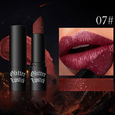 😍💋Buy 1 Get 1 Free💋Matte Long-lasting Lipstick With Fine Glitter